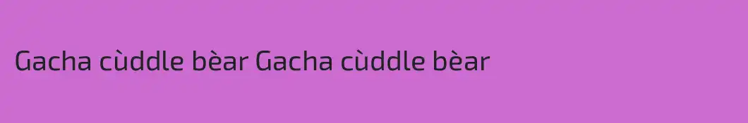 Gacha cùddle bèar Gacha cùddle bèar